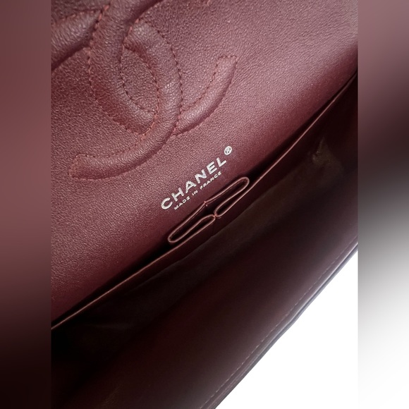 CHANEL Lambskin Quilted Medium Double Flap - Picture 9 of 12